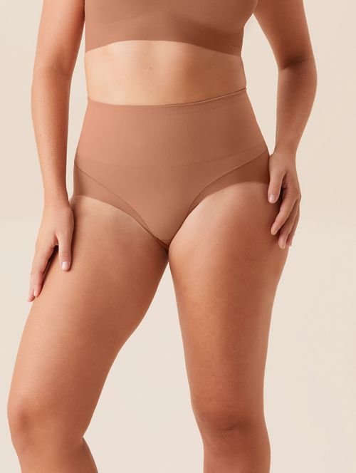 Calcinha Modeladora Fit Shape Caramelo Saloon